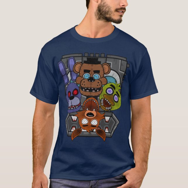 Camiseta Five Nights at Freddys (Anverso)