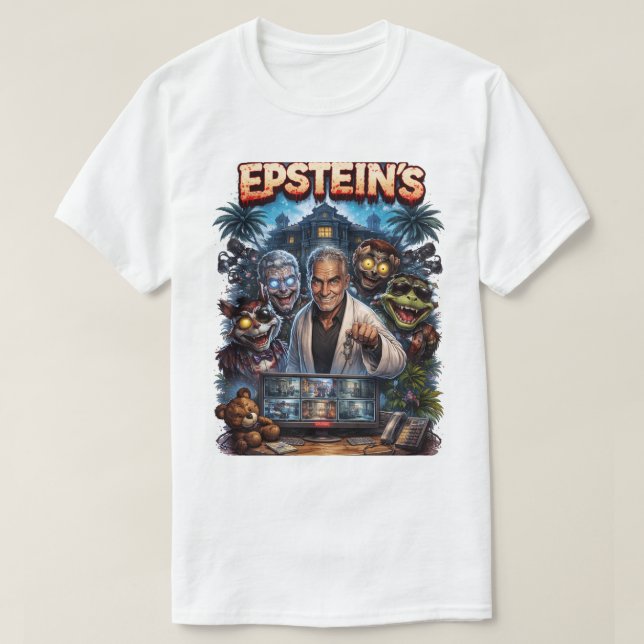 Camiseta Five Nights Horror Island | Noche de Terr (Diseño del anverso)