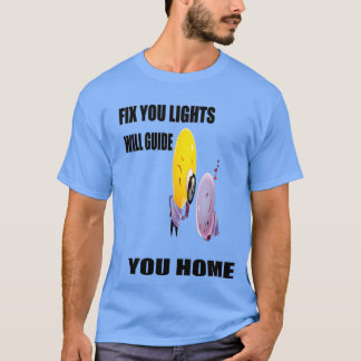 Camiseta Fix You Lights Te Guiará Homelampt