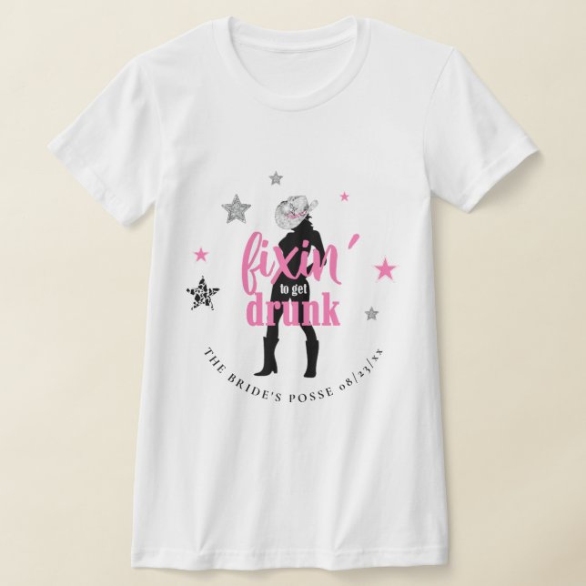 Camiseta Fixin' The Posse Disco Bachelorette ID925 (Distribución)