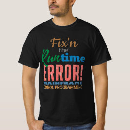 Camiseta Fixing Mainframe Cobol Runtime Error