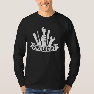 Camiseta Fixólogo Automóvil Automático Técnico De Vehículos