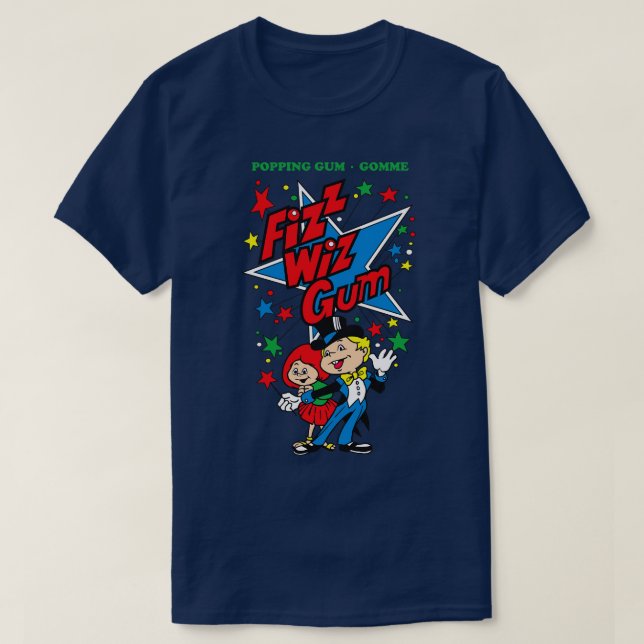 Camiseta Fizz WizGum (Diseño del anverso)