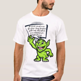Camiseta Fizzlewhimsy Es El Goblin Verde