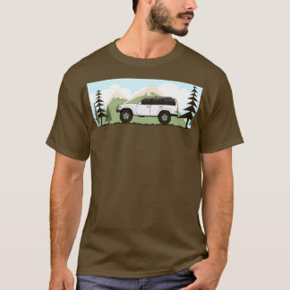 Camiseta fj80 Land Cruiser retro 