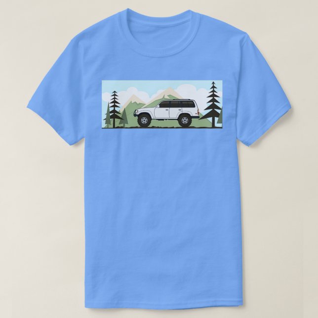 Camiseta fj80 Land Cruiser retro (Diseño del anverso)