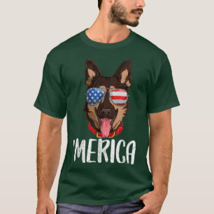 Camiseta Fl estadounidense de 4 de julio en Merica