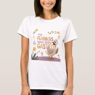Camiseta Flabbers gastados: El raro tee de la moda del pato