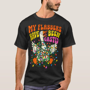 Camiseta Flabbers han sido gasted oca de navidad enredada