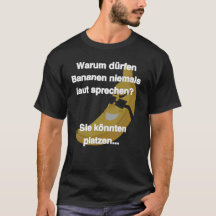 Flachwitz Banane die Platz Comic Design