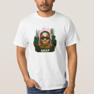Camiseta Flacko bonito (naranja/negro)