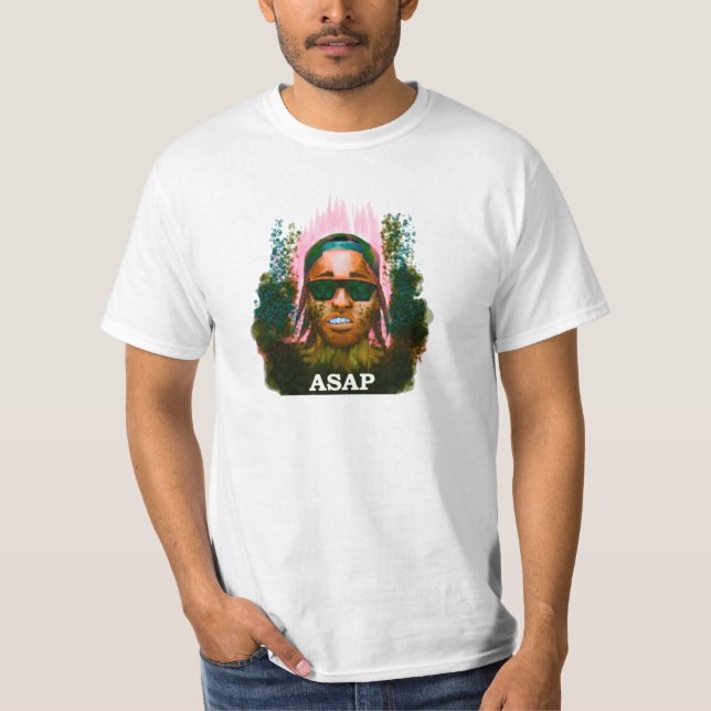 Camiseta Flacko bonito (naranja/negro) (Anverso)