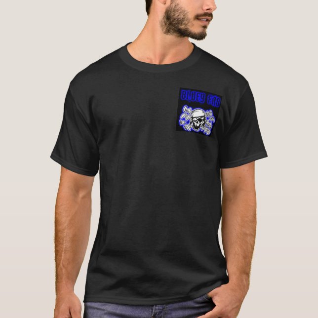 Camiseta flag5pirate3art2, blueyfabnew (Anverso)