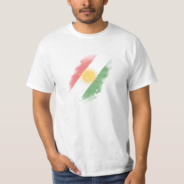 Camiseta Flag kurdo (Anverso)