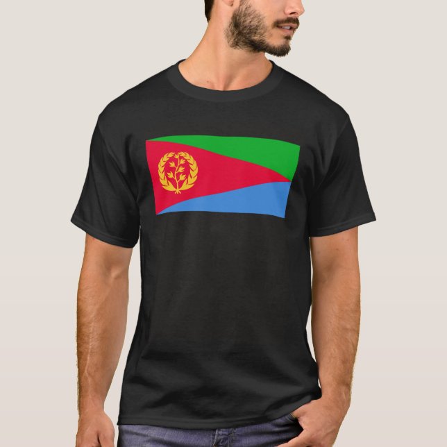 Camiseta Flag of Eritrea (Anverso)