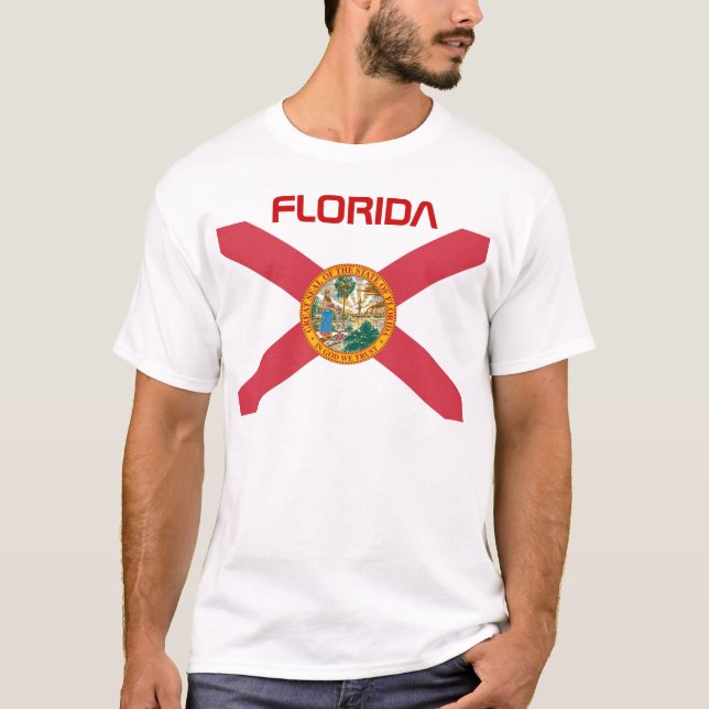 Camiseta Flag_of_Florida_svg, la FLORIDA (Anverso)