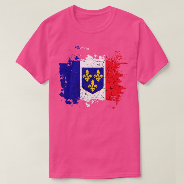 Camiseta Flag of France (Diseño del anverso)