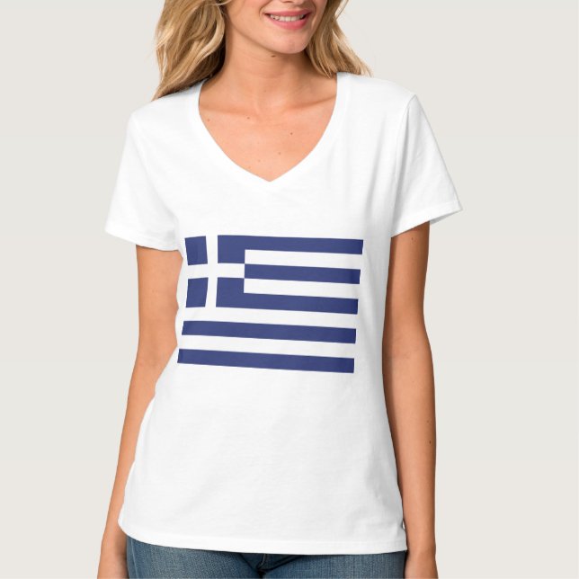 Camiseta Flag of Greece (Anverso)