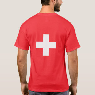 Camiseta Flag of Switzerland Svizzera - Suiza Suisse -