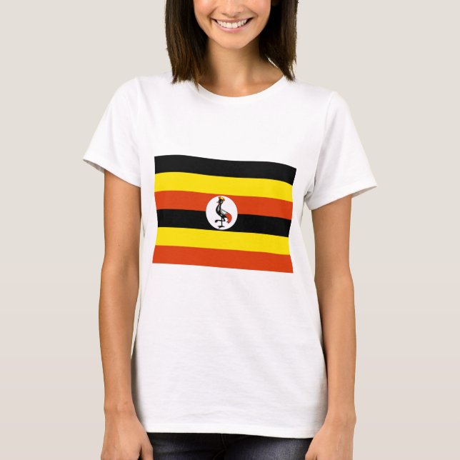 Camiseta Flag of Uganda (Anverso)