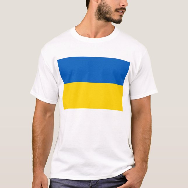 Camiseta Flag of Ukraine (Anverso)