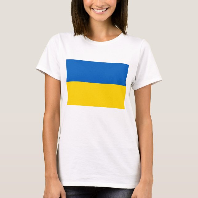 Camiseta Flag of Ukraine (Anverso)