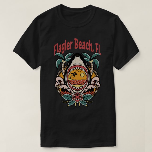 Camiseta Flagler Beach Florida East Coast Bebe Surf Surf (Diseño del anverso)