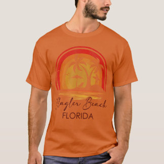 Camiseta Flagler Beach Florida vacaciones veraniegas Sol tr