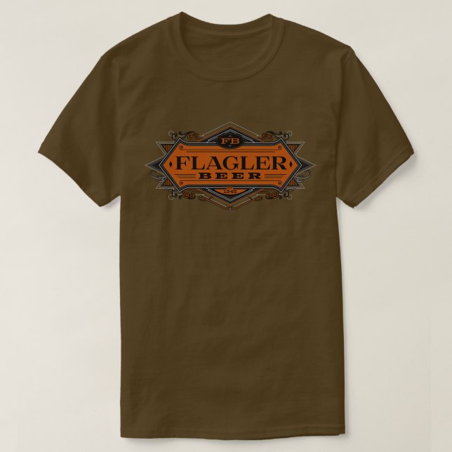 Camiseta Flagler Beer (Diseño del anverso)