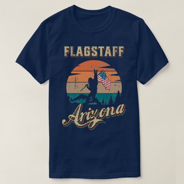 Camiseta Flagstaff Arizona (Diseño del anverso)