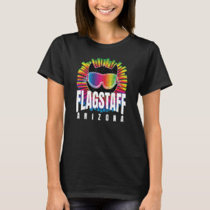 Camiseta Flagstaff Guay Cat w Ski Goggles Flagstaff Rainbow