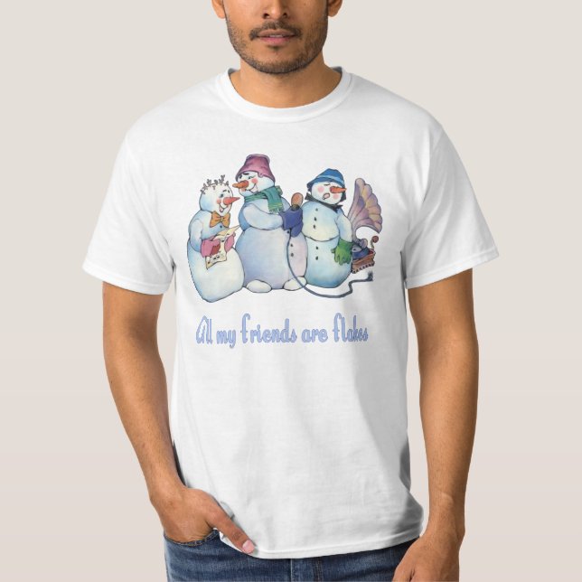Camiseta Flaky Friends (Anverso)