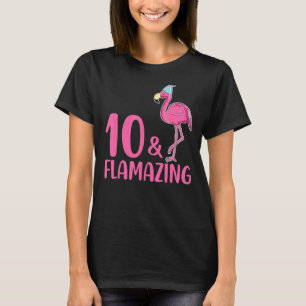 Camiseta Flamante Flamingo Pu, de 10 años de edad