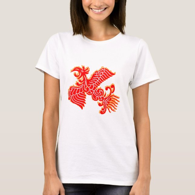 Camiseta Flamante Red Phoenix (Anverso)