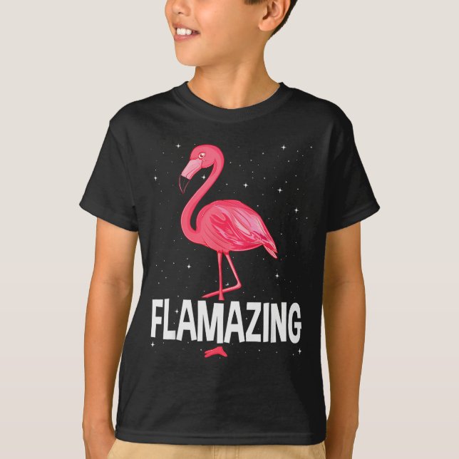 Camiseta Flamazing Nk Flamingo Novelty Flamingo Lover Funny (Anverso)