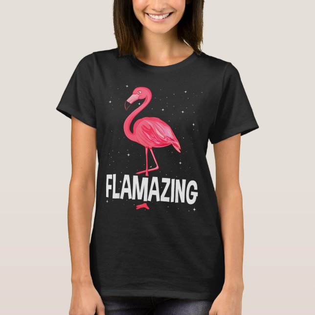 Camiseta Flamazing Nk Flamingo Novelty Flamingo Lover Funny (Anverso)