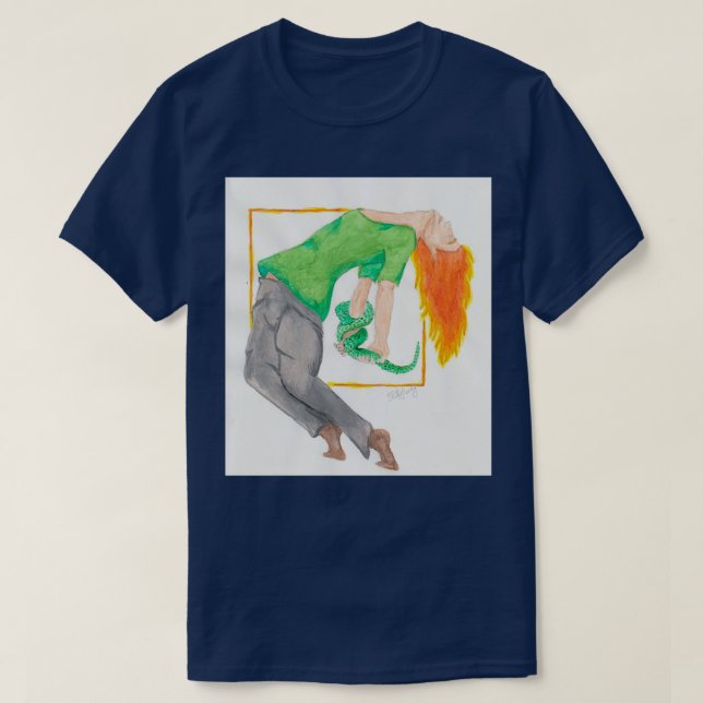 Camiseta Flamehair (Diseño del anverso)
