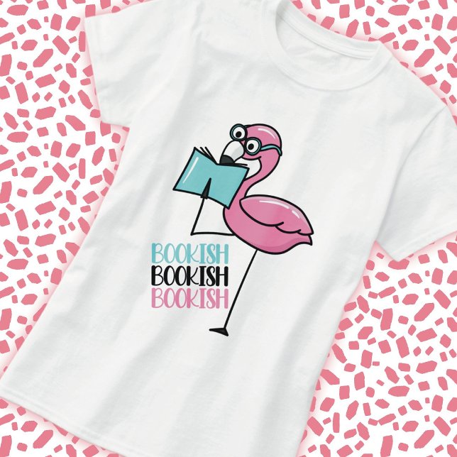 Camiseta Flamenco Amante de los Libros (Subido por el creador)