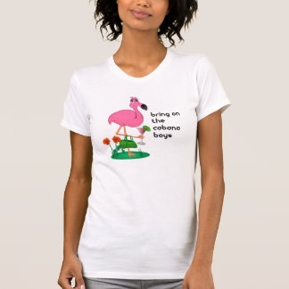 Camiseta Flamenco/camiseta de los muchachos de la cabaña