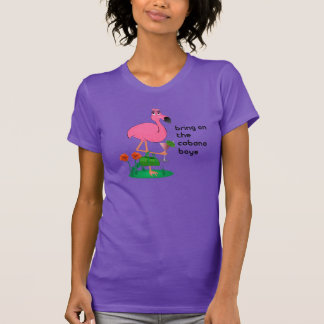 Camiseta Flamenco/camiseta divertidos de los muchachos de