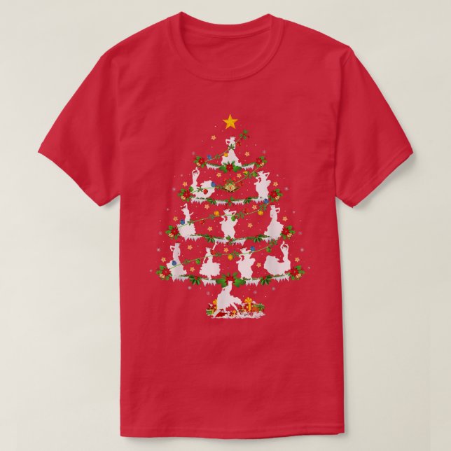 Camiseta Flamenco Dance Lover Xmas Iluminación Flamenco Cri (Diseño del anverso)