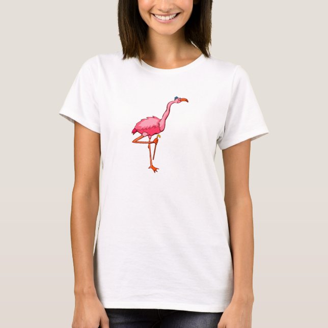 Camiseta Flamenco de Flappy (Anverso)