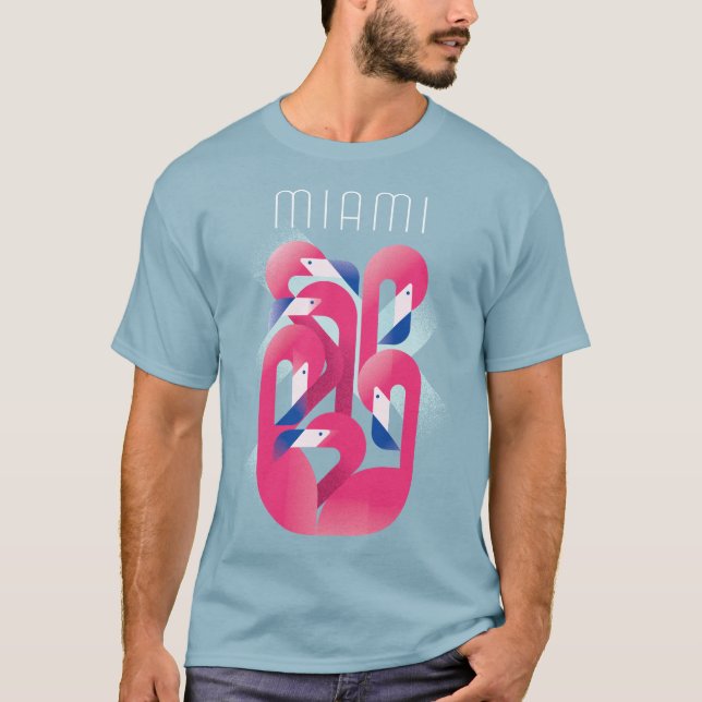 Camiseta Flamenco de Miami (Anverso)