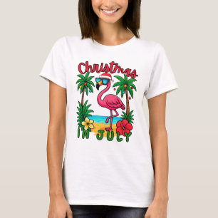 Camiseta Flamenco de Navidad en Julio