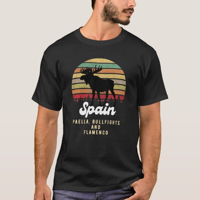 Camiseta Flamenco de paella (Anverso)