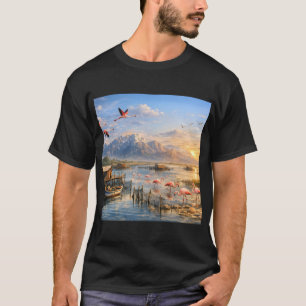 Camiseta flamenco de sal y corriente