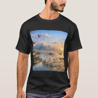 Camiseta flamenco de sal y corriente