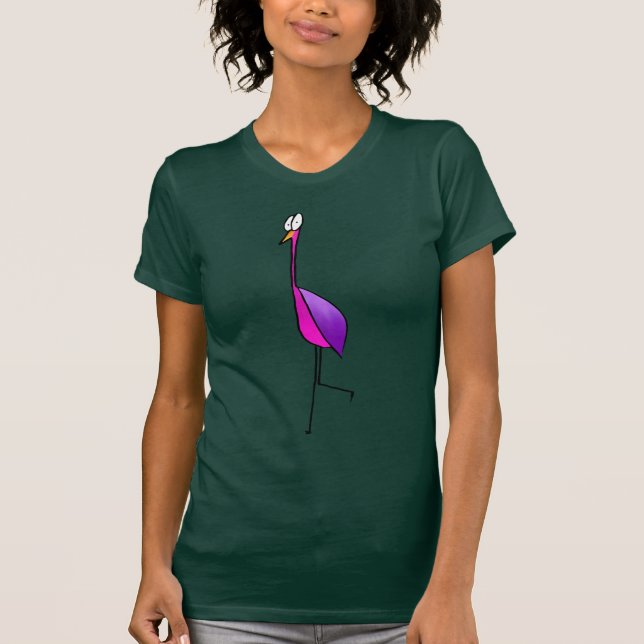 Camiseta Flamenco del flamenco (Anverso)