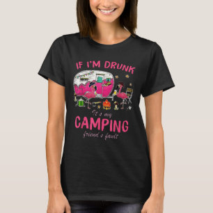 Camiseta Flamenco Divertido Si Estoy Borracho Es Culpable M