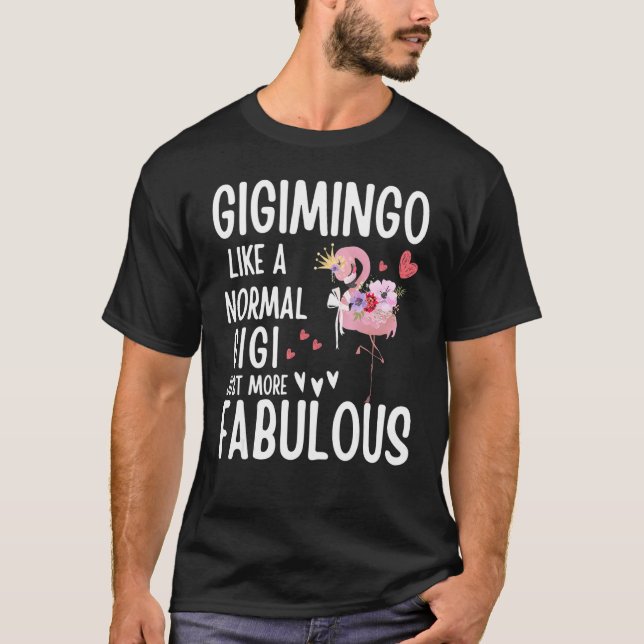 Camiseta Flamenco Gigimingo como una Gigi comilla normal Ab (Anverso)
